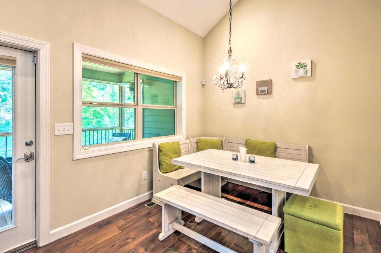Cozy Riverside Dahlonega Home With Kayaks And Fire Pit Bagian luar foto